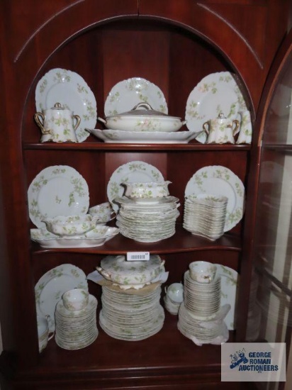 Haviland Limoge China, service for 12. Not complete