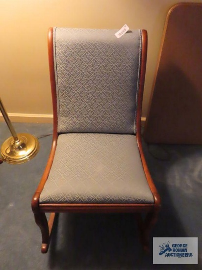 Cherry framed rocker
