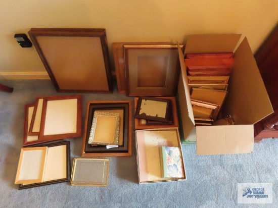 Picture frames and photo albums