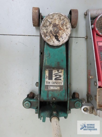 Sears Roebuck 1.5 ton capacity floor jack number 328.12002