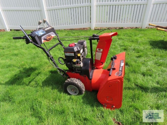 Ariens 24" snow blower with Briggs & Stratton 9 hp engine. We had this unit running.