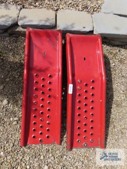 Metal automotive ramps