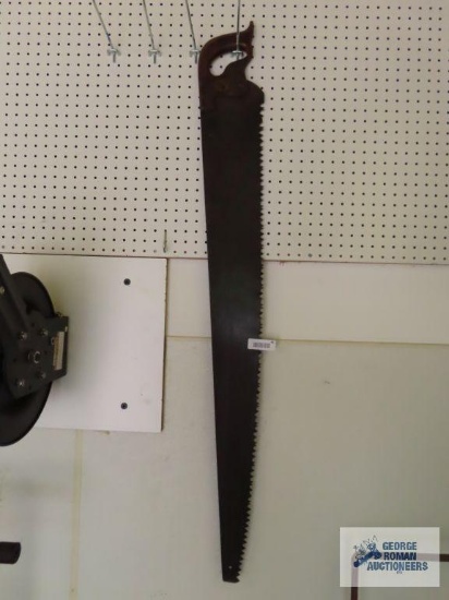 Antique hand saw