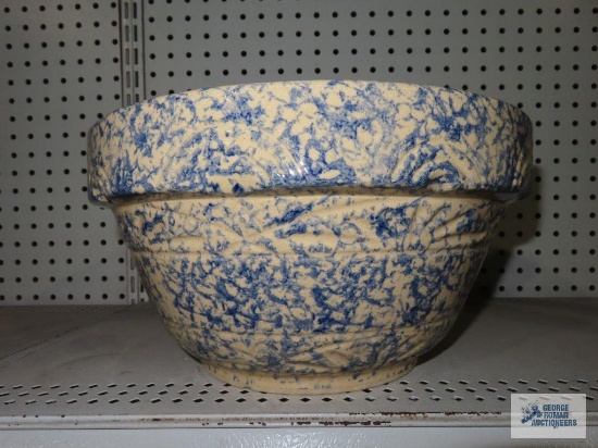 Roseville USA large mixing bowl.