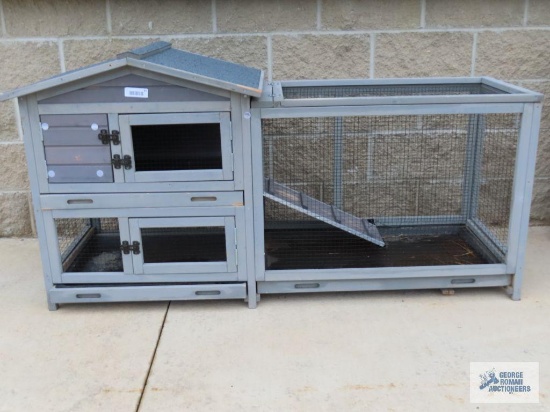 Decorative rabbit cage