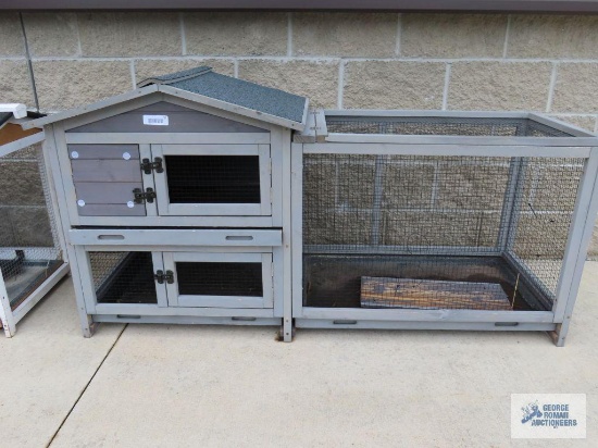 Decorative rabbit cage