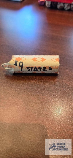 $9 in state quarters.