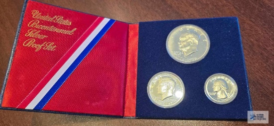 United States Bicentennial Silver Proof Set Marked S