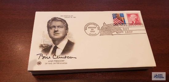 (36) 1997 Presidential Inaugural covers, Bill Clinton