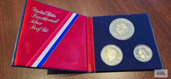 United States Bicentennial Silver Proof Set Marked S