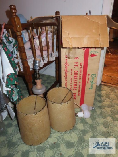 Evergleam stainless aluminum 6' Christmas tree
