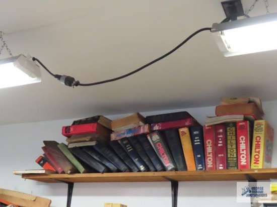 Large selection of automotive repair manuals