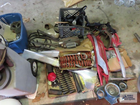 Large assortment of used automotive parts