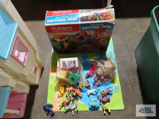 Play Skool national park play set with extra animals.