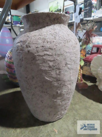 Ceramic painted vase