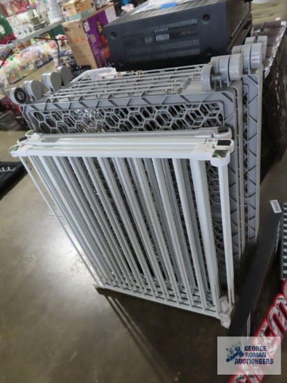 Metal and plastic long gate pieces