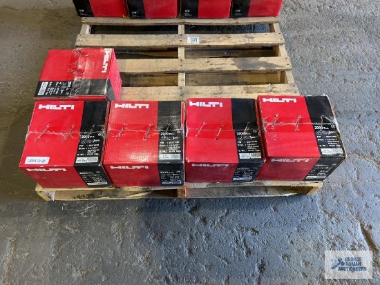5 Boxes of Hilti 00311626 14-14x1"- Kwik Seal - Self Tapping Screws (2,000 pcs.). Retail price