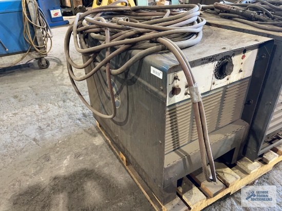 Miller three-phase 500 amp welder. 1/8" and 3/32" rods.