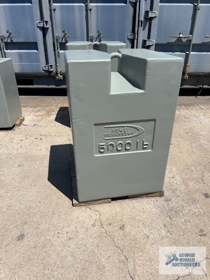 Howe Richardson 5,000 lb calibration scale weight