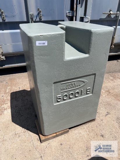 Howe Richardson 5,000 lb calibration scale weight