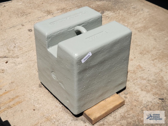 Howe Richardson 1,000 lb calibration scale weight