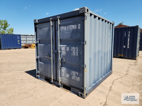 Tricon shipping container. 6'- 8" x 8'.