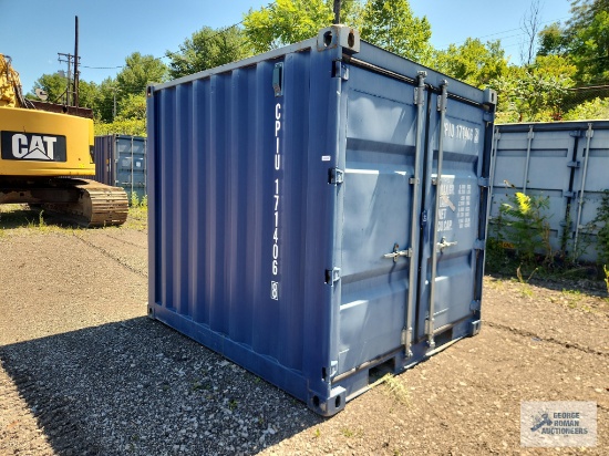 Tricon shipping container. 6'- 8" x 8'.