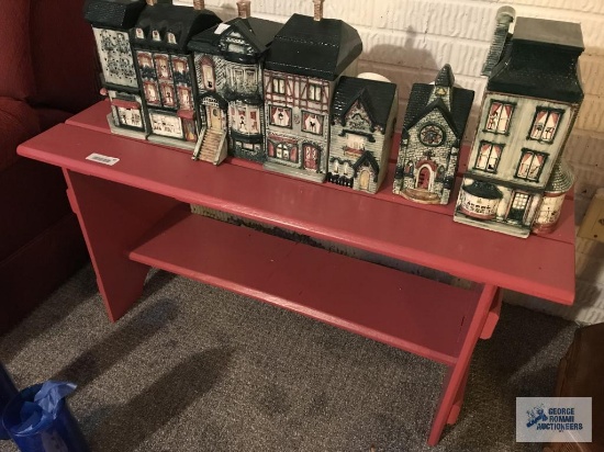 Wood Bench