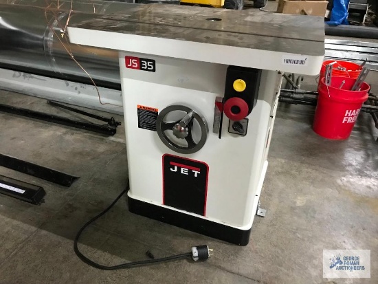 Jet JWS-35X5-1 industrial shaper, 5 hp, 1PH 230V
