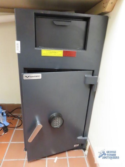 American security safe. We have the combination for the safe, and the keys are with it for the