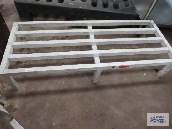 Aluminum dunnage rack. 5'x2'