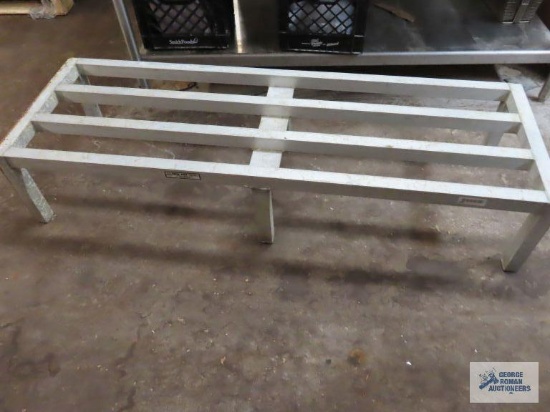 New Age aluminum dunnage rack. 20"x5'