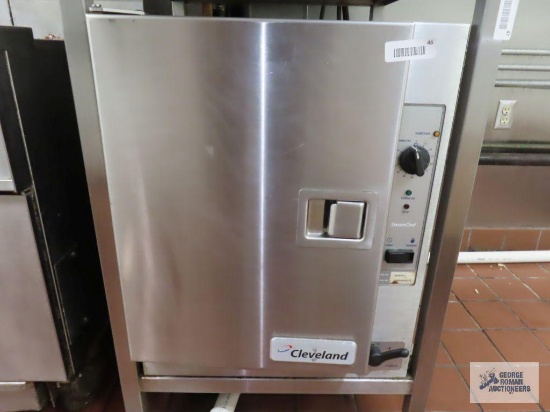 Cleveland stainless steel steamer. Model 22CET6.1. Does not include rack. Bring tools for water line