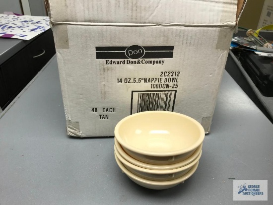 (48) 5.5" Nappie Bowls.