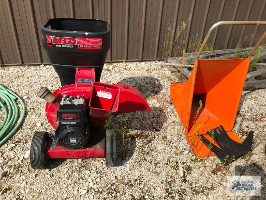 Mtd Wood Chipper/Shredder. Missing Carbuerator.