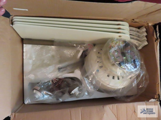Hunter white ceiling fan