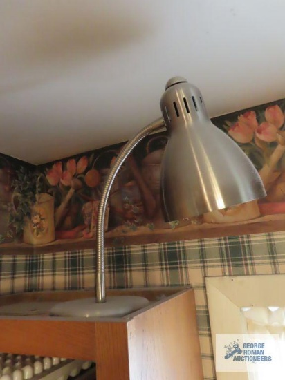 Pair of adjustable desk lamps