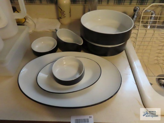 Contempo Frost China pieces