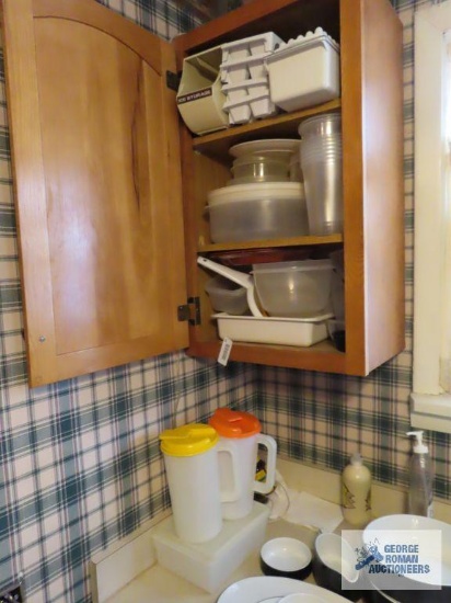 Variety of plastic ware