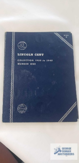 Lincoln Cent Collection 1909 to 1940 Number One with 66 pennies