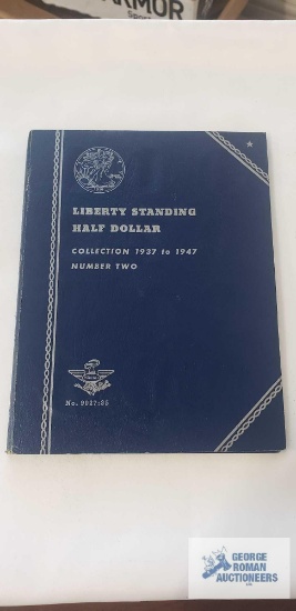 Liberty Standing Half Dollar Collection 1937 to 1947 Number Two with 15 Walking Liberty half dollars