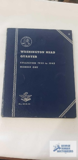 Washington Head Quarter Collection 1932 to 1945 Number One with 23 quarters