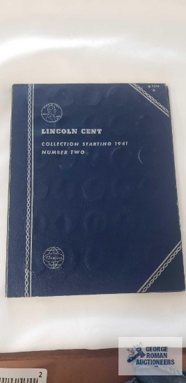 Lincoln Cent Collection starting 1941 Number Two with 88 pennies