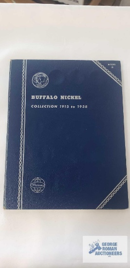 Buffalo Nickel Collection 1913 to 1938 with 16 nickels