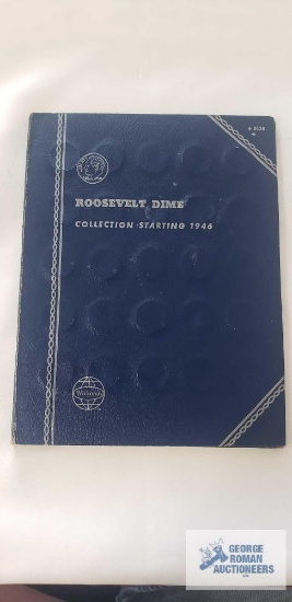Roosevelt Dime Collection Starting 1946 with 73 dimes