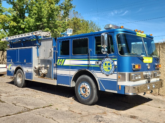 VEHICLES, BOAT, FIRE TRUCK