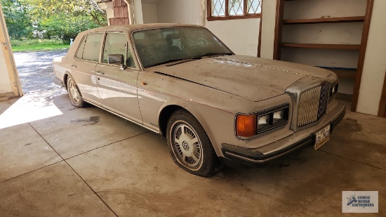 1986 Bentley Mulsanne, VIN # SCBZS42A3GCX16126, Mileage: 003995