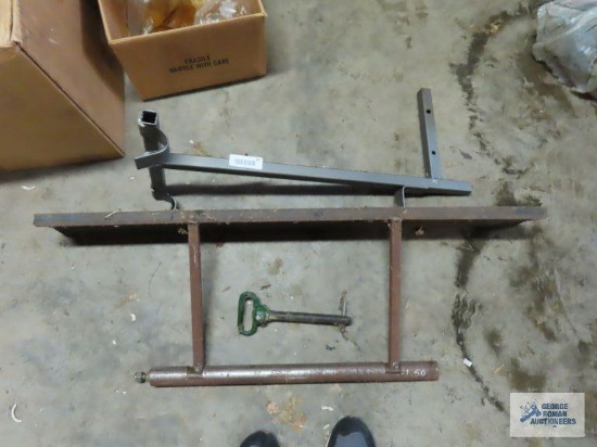 Bicycle rack, hitch pin, etc