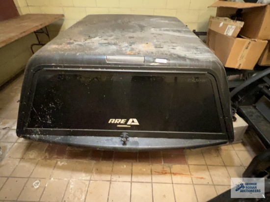 ARE fiberglass truck cap. 71-1/2" or 7' long x 68-1/2" wide. Note: In accordance with the Ohio