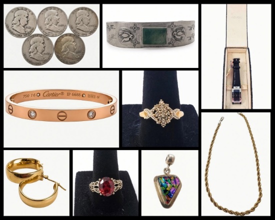 COINS & JEWELRY